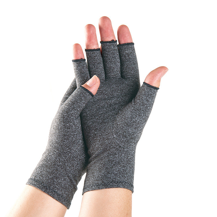 Fingerlose Arthritis-Handschuhe aus Kupfer